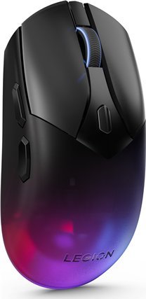 Maus gaming Lenovo Legion M410, wireless RF dhe USB Type C, 16000 DPI, i zi