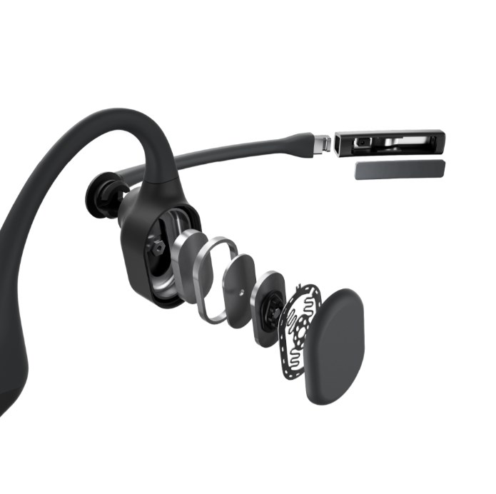 Kufje Shokz OpenComm UC, Bluetooth 5.1, të zeza