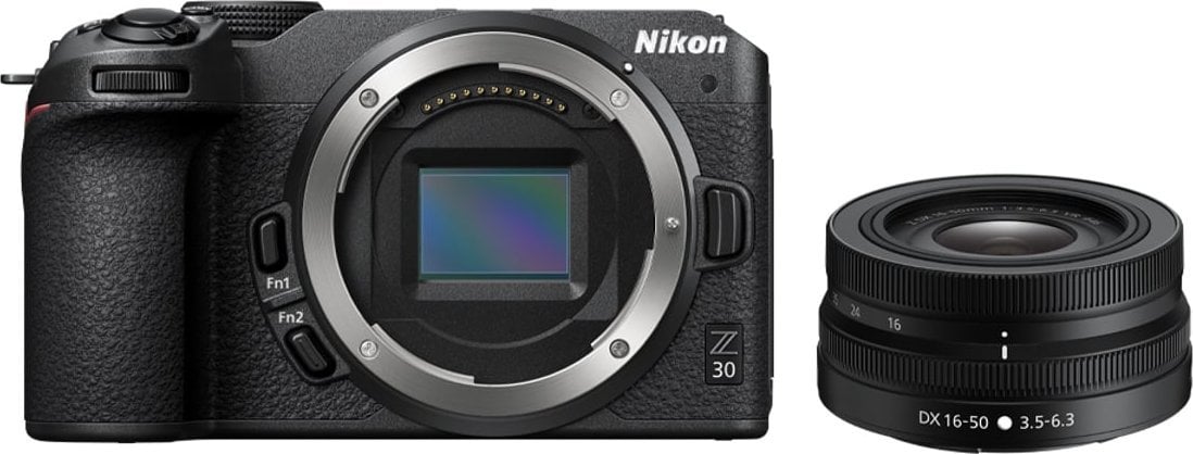 Aparat fotografik Nikon Z30, 20.9MP, 4K, me objektiv 16-50mm, i zi