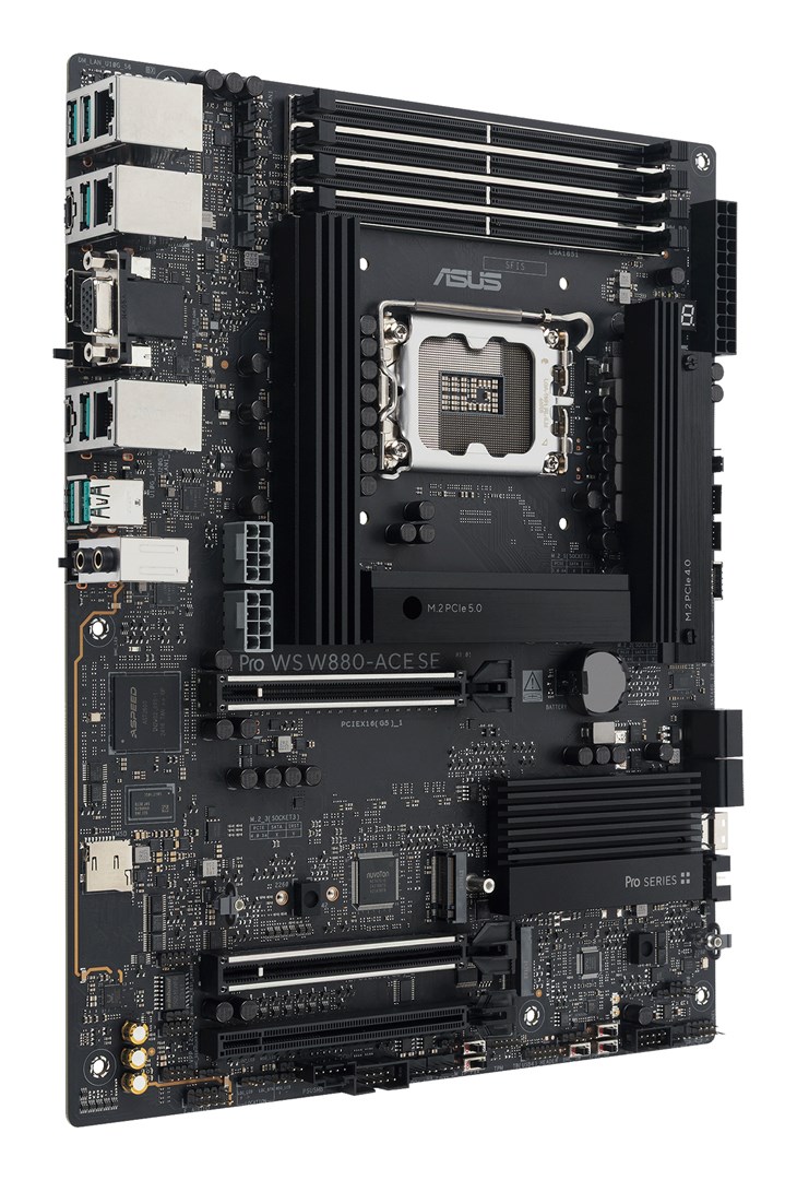 Pllakë amë ASUS PRO WS W880 ACE SE, Intel W880, ATX, e zezë