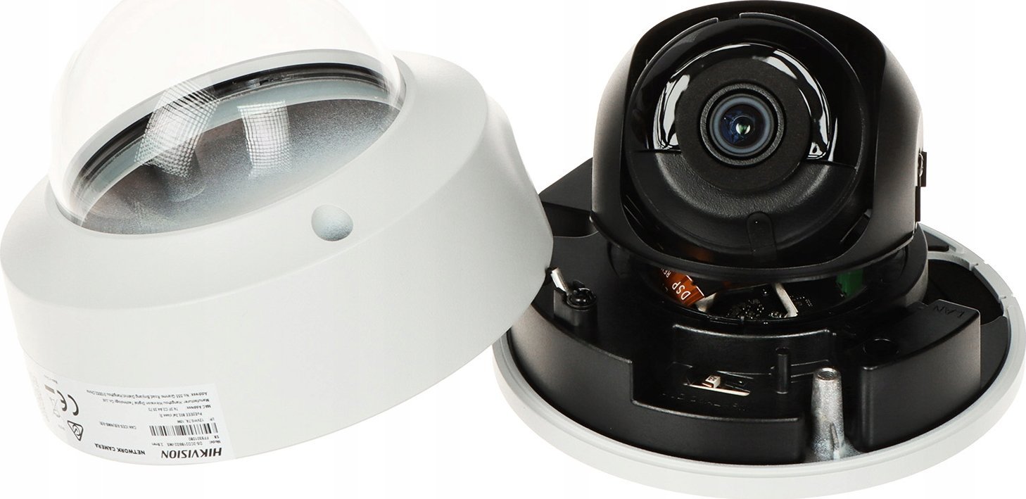 IP камера Hikvision DS-2CD2186G2-IMS, 4K UHD, леќа 2.8mm, бела