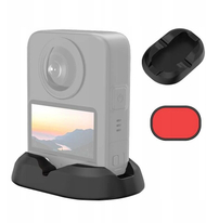 Mbajtës trekëmbësh ngjitës Puluz PU780B, për DJI Osmo, për kamera 360, i zi