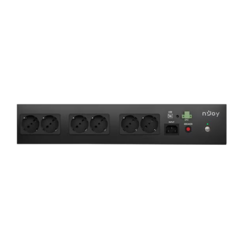 UPS NJOY Theron 800, 800VA 480W, 8 porta Schuko, njëfazësh