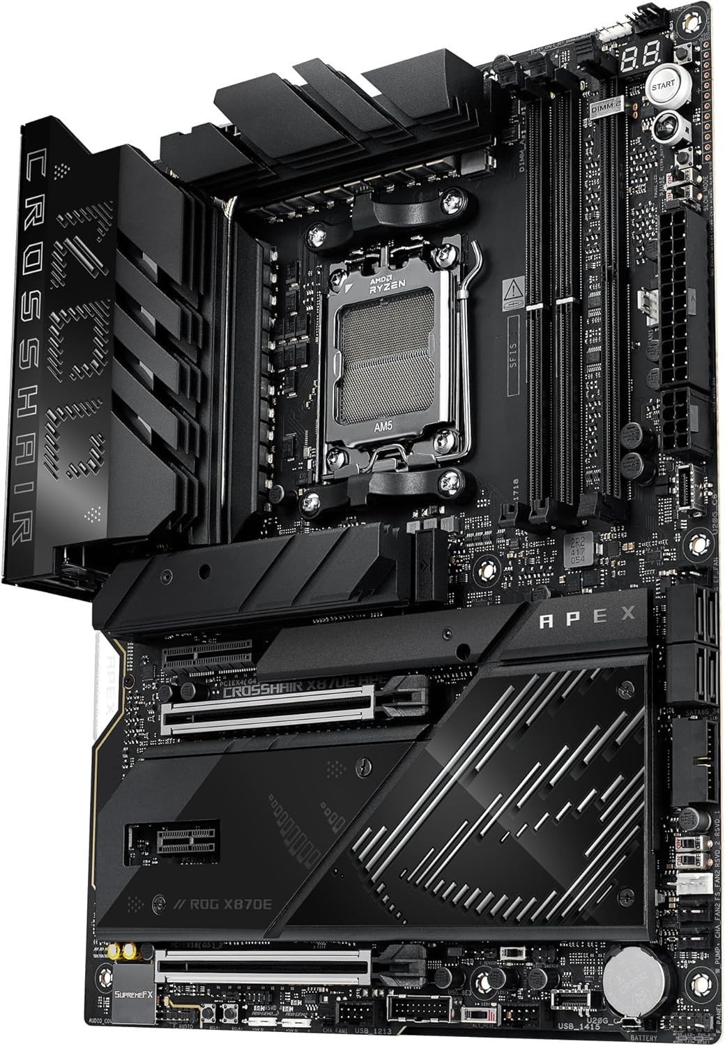 Pllakë amë ASUS ROG Crosshair X870E Apex, AMD AM5, ATX