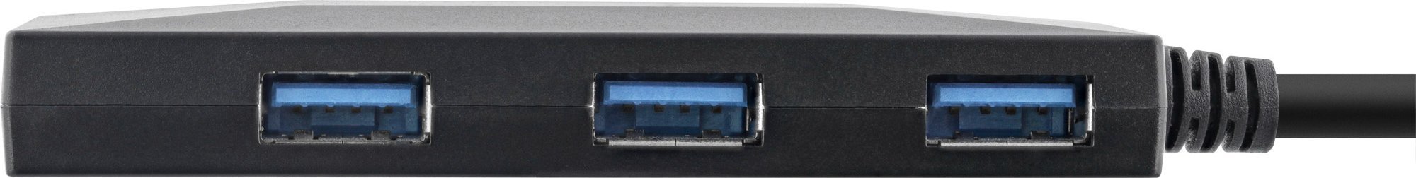 Hub USB InLine Desktop, 5 porta, USB 3.2 Gen 1, i zi