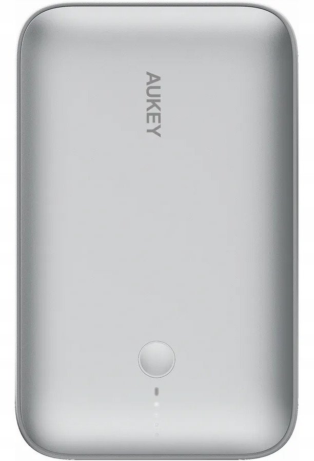Надворешна батерија Aukey Spark Mini, 20000mAh, 20W USB C и USB A, бела