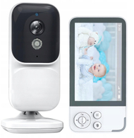 Monitor bebe LTC LXKTCBM, wireless, ekran 3.5", kontroll temperature