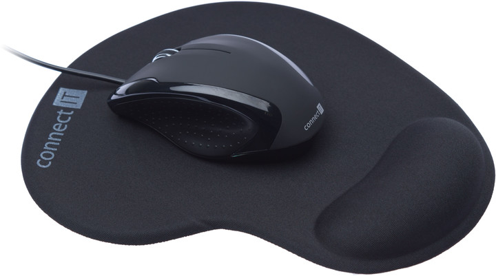 Maus Connect IT 3023 + gel mauspad, i zi