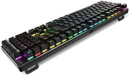 Tastierë gaming Sharkoon SKILLER SGK36W, mekanike, me valë, RGB, e zezë