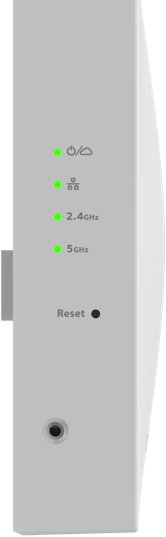 Access Point Netgear WAX610, WiFi 6, 2.5Gbps PoE, i bardhë