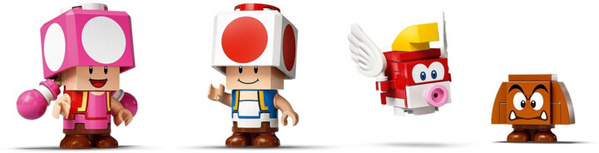 Set LEGO Super Mario 71368 - gjurmimi i thesarit