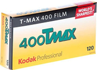 Film fotografik Kodak TMAX 400 120, bardh e zi, set 5 copë