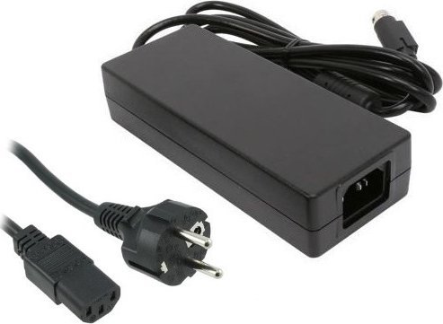 Adapter karikues MicroBattery 50W, për printer POS, i zi