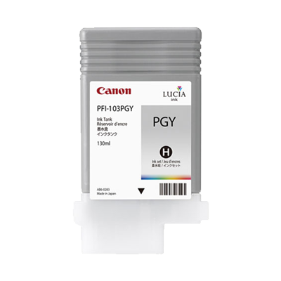 Kartutxh boje Canon PFI101/103PGY, Photo Grey, 130ml