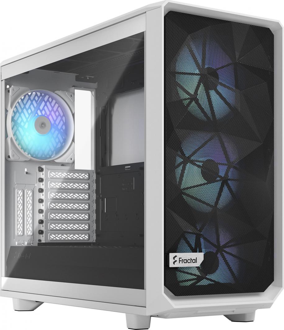 Kasë Fractal Design Meshify 2 RGB TG Clear Tint, Midi Tower