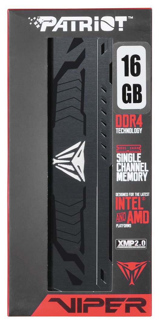 Memorie RAM Patriot Viper Steel PVS416G360C8 16 GB (1 x 16 GB) DDR4 3600 MHz