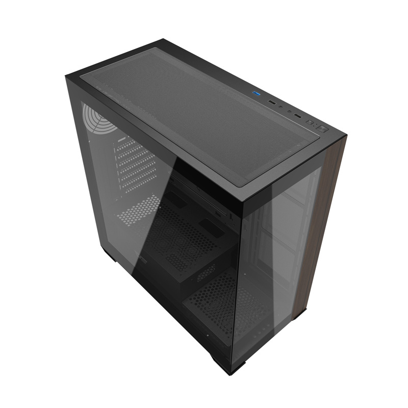 Kabinet kompjuteri Darkflash DS900W, ATX, xham i temperuar, i zi
