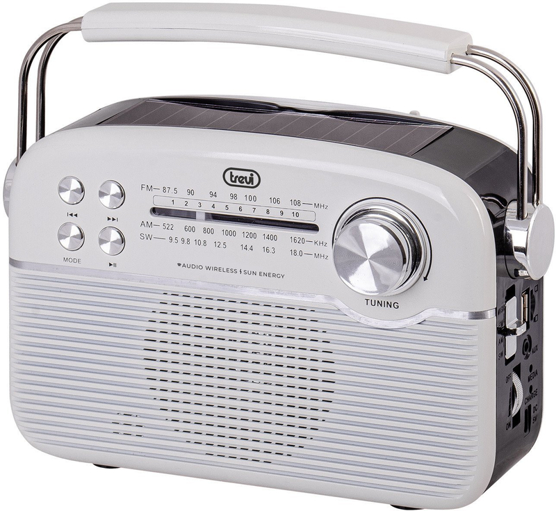 Radio portative Trevi RA 7F50 BT, Bluetooth, e bardhë