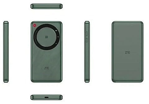 Ruter mobil ZTE U30 Air, WiFi, USB C, i gjelbër