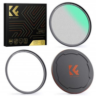 Filtër magnetik diffusion K&amp;F Concept 72mm 1/4, set me unazë bazë dhe kapak, i zi
