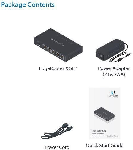 Router Ubiquiti EdgeRouter X, i zi