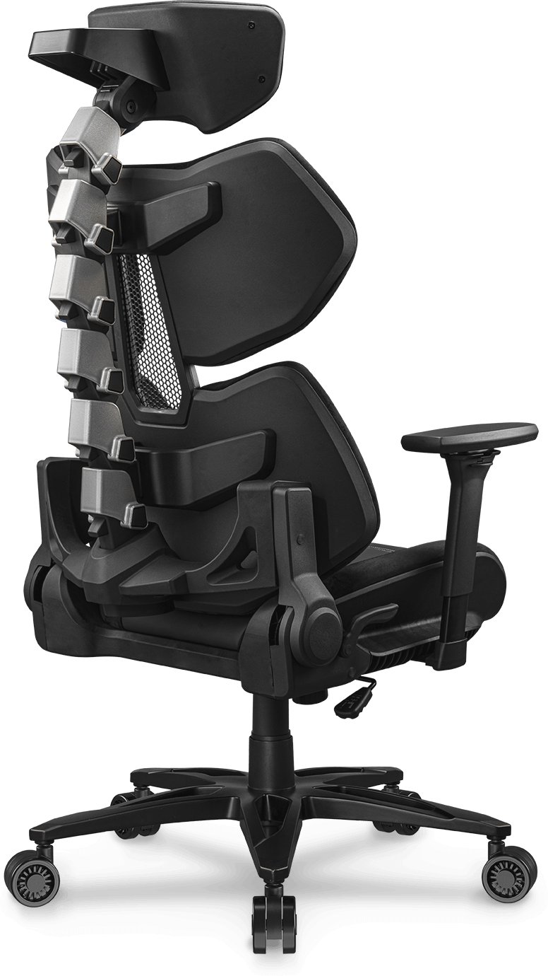 Karrige gaming Cougar Terminator Elite, ergonomike, mbështetëse lumbare, e zezë