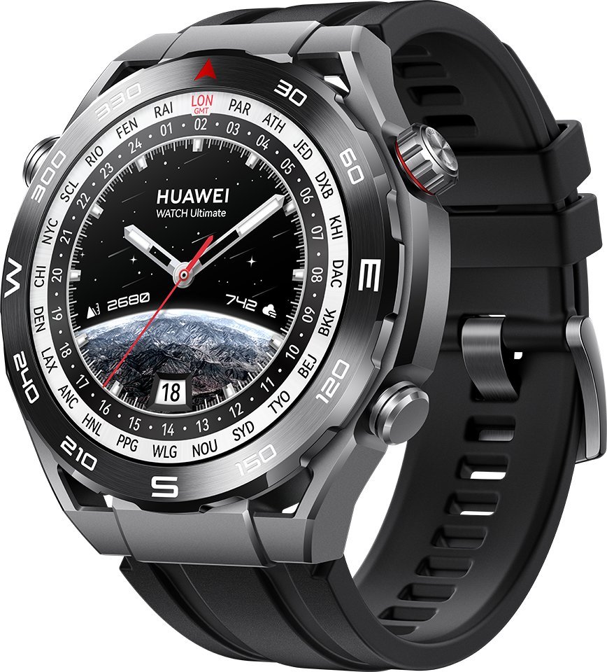 Smartwatch Huawei Watch Ultimate Expedition, 1.5" AMOLED, rezistent deri 100 m, i zi