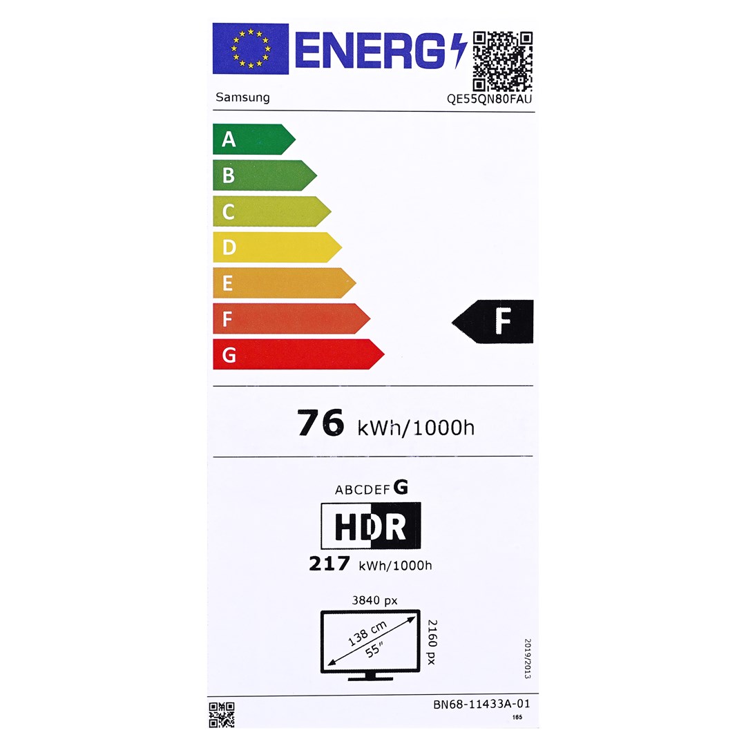 Televizor Samsung Neo QLED QN80F, 55", 4K, Smart, i zi