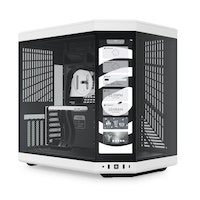 Kullë kompjuteri Hyte Y70 Touch, mid tower ATX, ekran 14.1", e bardhë