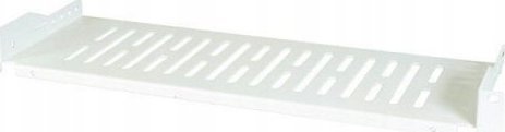 Rafte rack 19" Triton 1U, thellësi 250mm, kapacitet 10kg, gri RAL7035