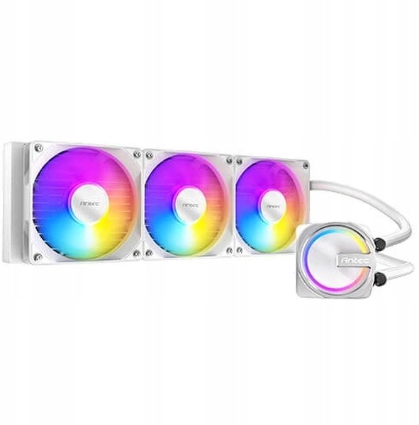 Ftohës likuid CPU Antec Skeleton 360ARGB, radiator 360 mm, RGB, i bardhë