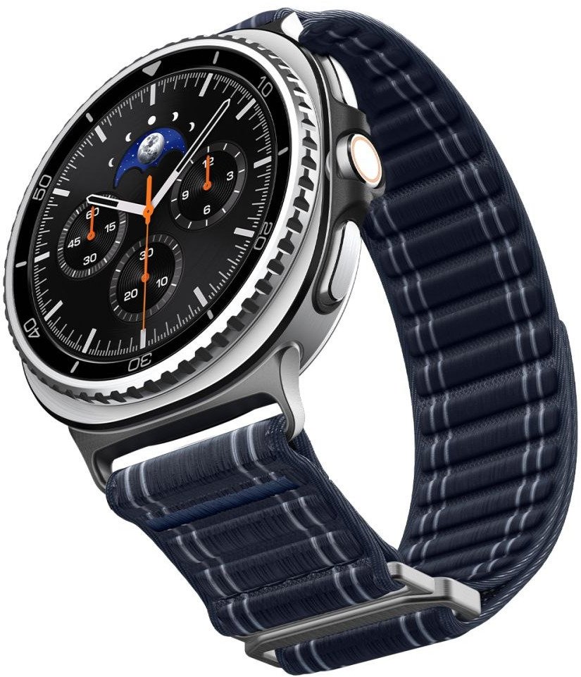 Rrip ore Spigen Fabric Band, tekstil, hook and loop, blu navy