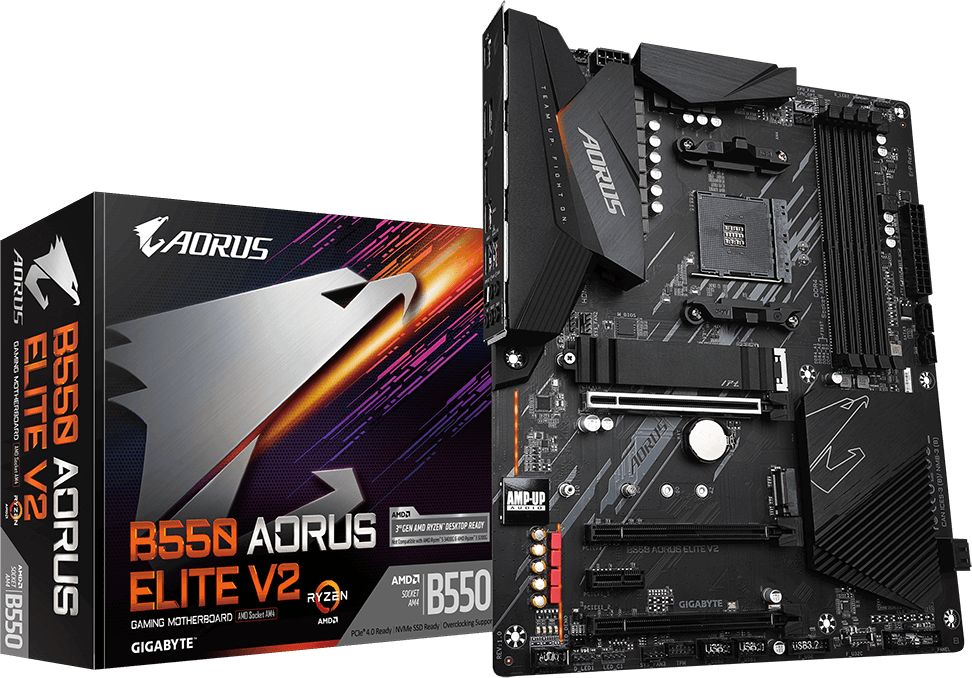 Pllaka amë Gigabyte B550 AORUS ELITE V2, DDR4, SATA 3 x 4