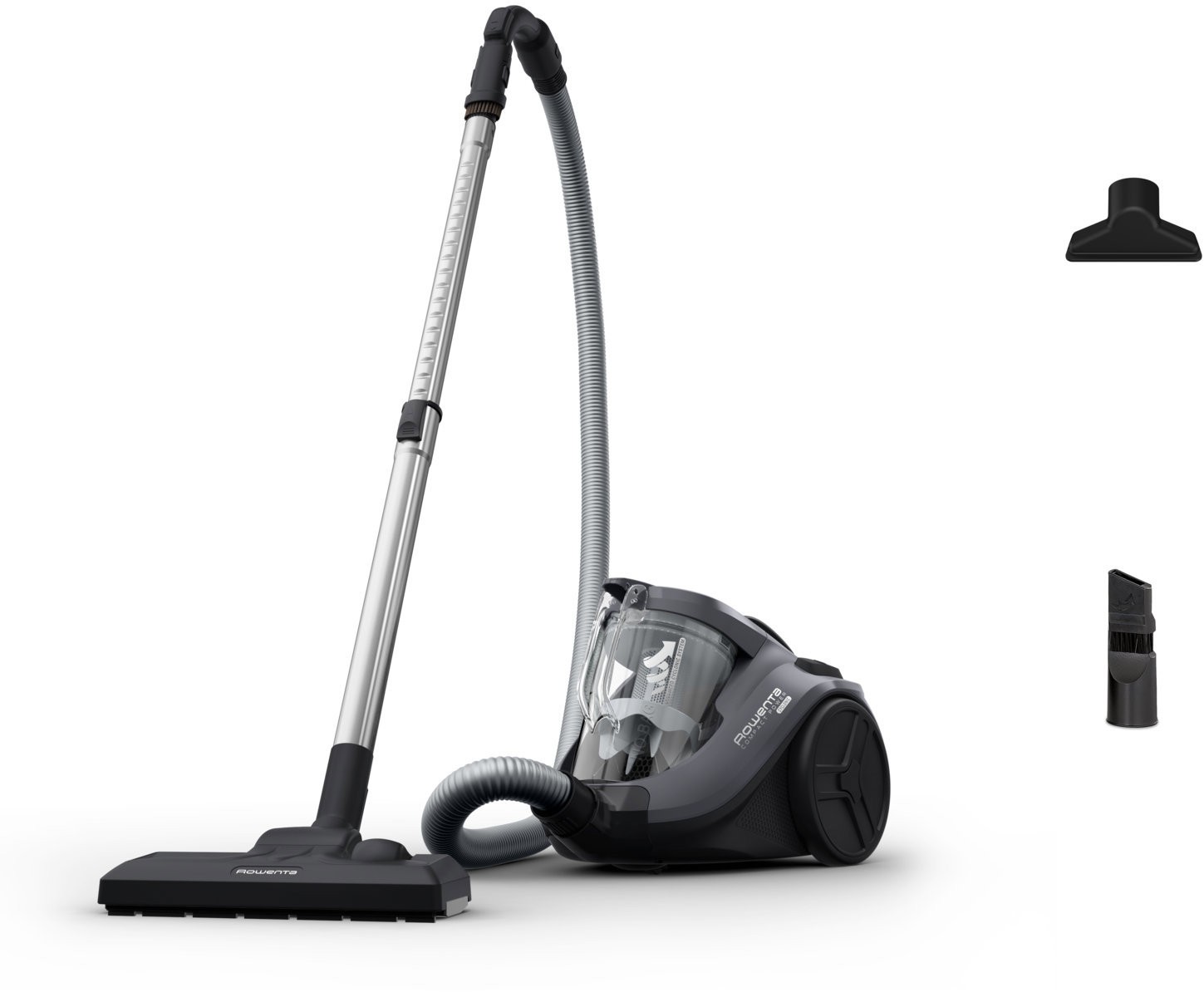 Fshesë me korrent Rowenta RO3726EA Compact Power Cyclonic Classic, pa thes, 6.2m, gri