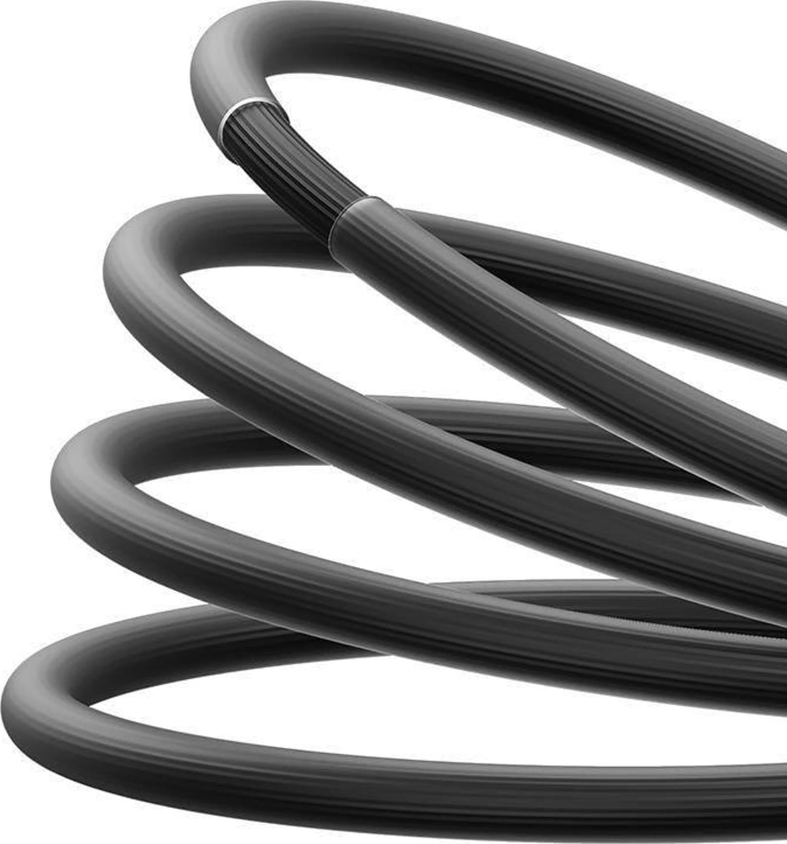 Kabllo karikimi Baseus CoolPlay Series, USB në Type C, 100W, 480 Mbps, gri