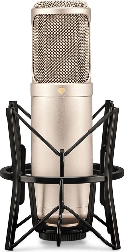 Mikrofon kondensator RODE K2, studio profesional, argjendtë