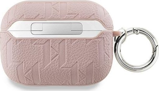 Kutí mbrojtëse Karl Lagerfeld Monogram Choupette Head Case, për AirPods Pro 2, rozë