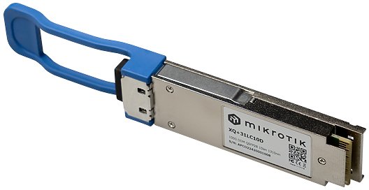 Media konvertues Mikrotik XQ+31LC10D, 100Gb/s, modul SFP