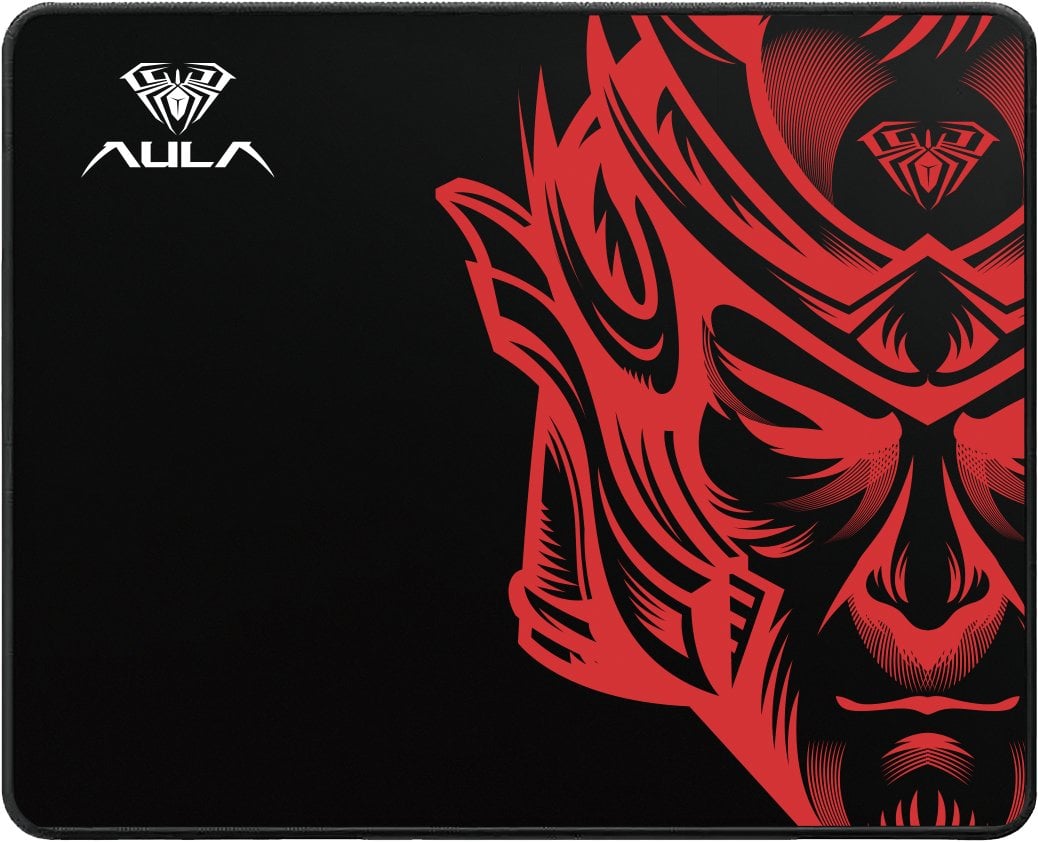 Mousepad gaming Aula MP-W, 30x25cm, bazë gome, i zi