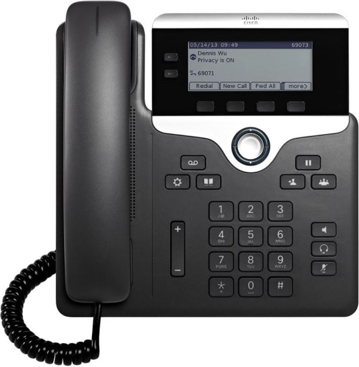 Telefoni IP Cisco 7821 Multiplatform, me kabllo, i zi