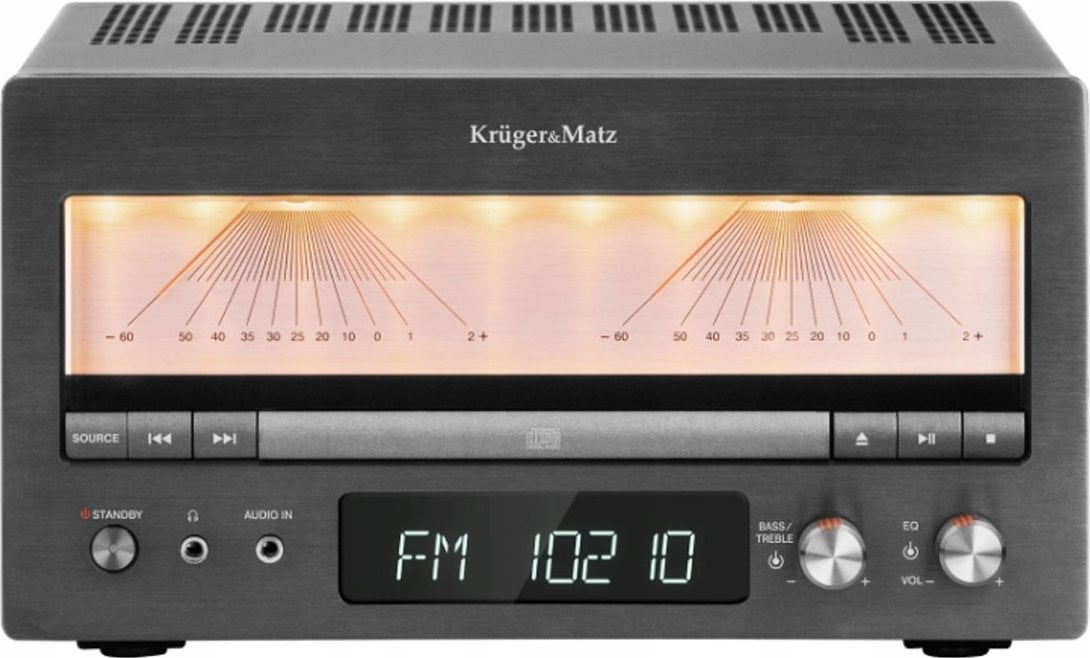 Amplifikator HiFi Kruger&amp;Matz KM1995-A, Class A, 45 W, me Bluetooth