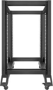 Raft i hapur Lanberg Open Rack 19, 18U, 600x800 mm, i zi