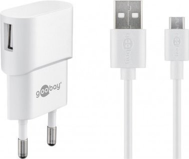 Karikues për telefona Wentronic 45297, 5W, 1x USB, i bardhë