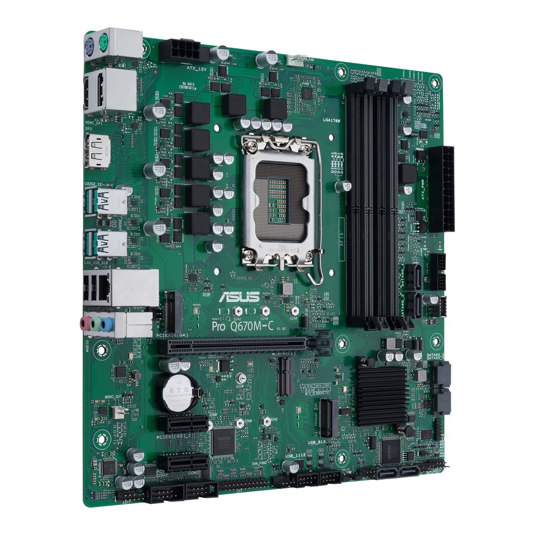 Pllakë amë ASUS PRO Q670M-C-CSM Intel Q670 LGA 1700 micro ATX