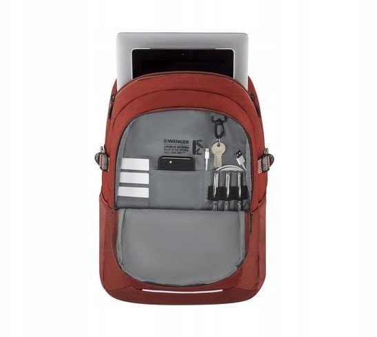 Çantë shpine Wenger SwissGear NEXT 23 Ryde, 15.6", Lava e kuqe