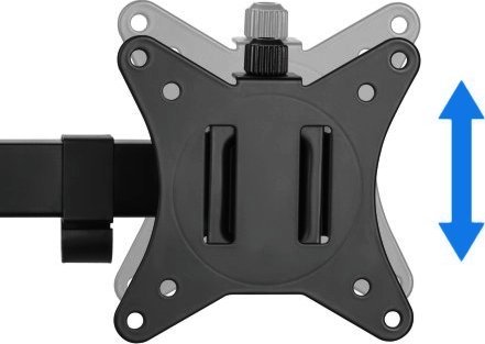 Mbajtëse për 2 monitorë SENSE 7 FLOAT, 17"-32", e zezë