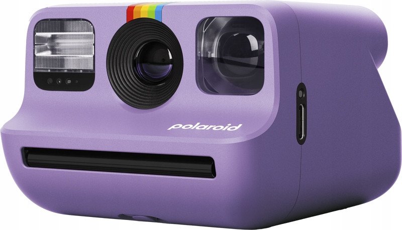 Aparat fotografik instant Polaroid Go Generation 2, vetëkohëzues, ekspozim i dyfishtë, vjollcë