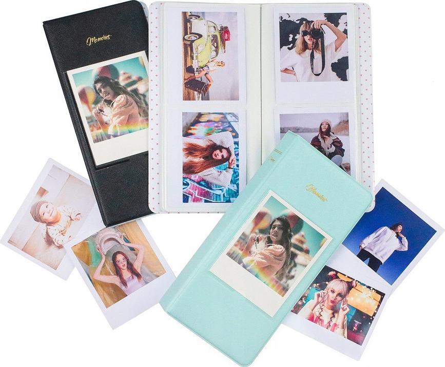 Album foto Polaroid Memories, 64 foto, kompatibil me Instax Square, i zi