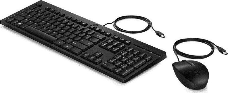 Set tastierë dhe maus HP 225, i zi