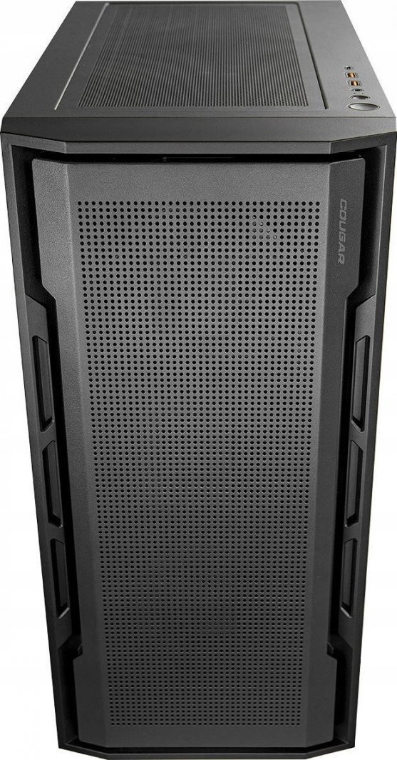 Kasë Cougar Uniface, e zezë, Midi Tower